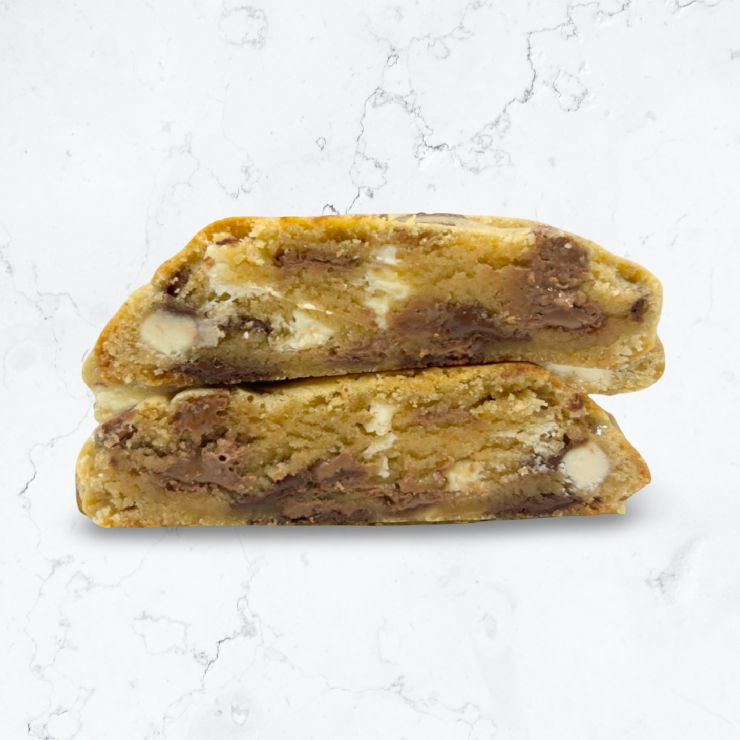 Double choc chip (milk & white chocolate)